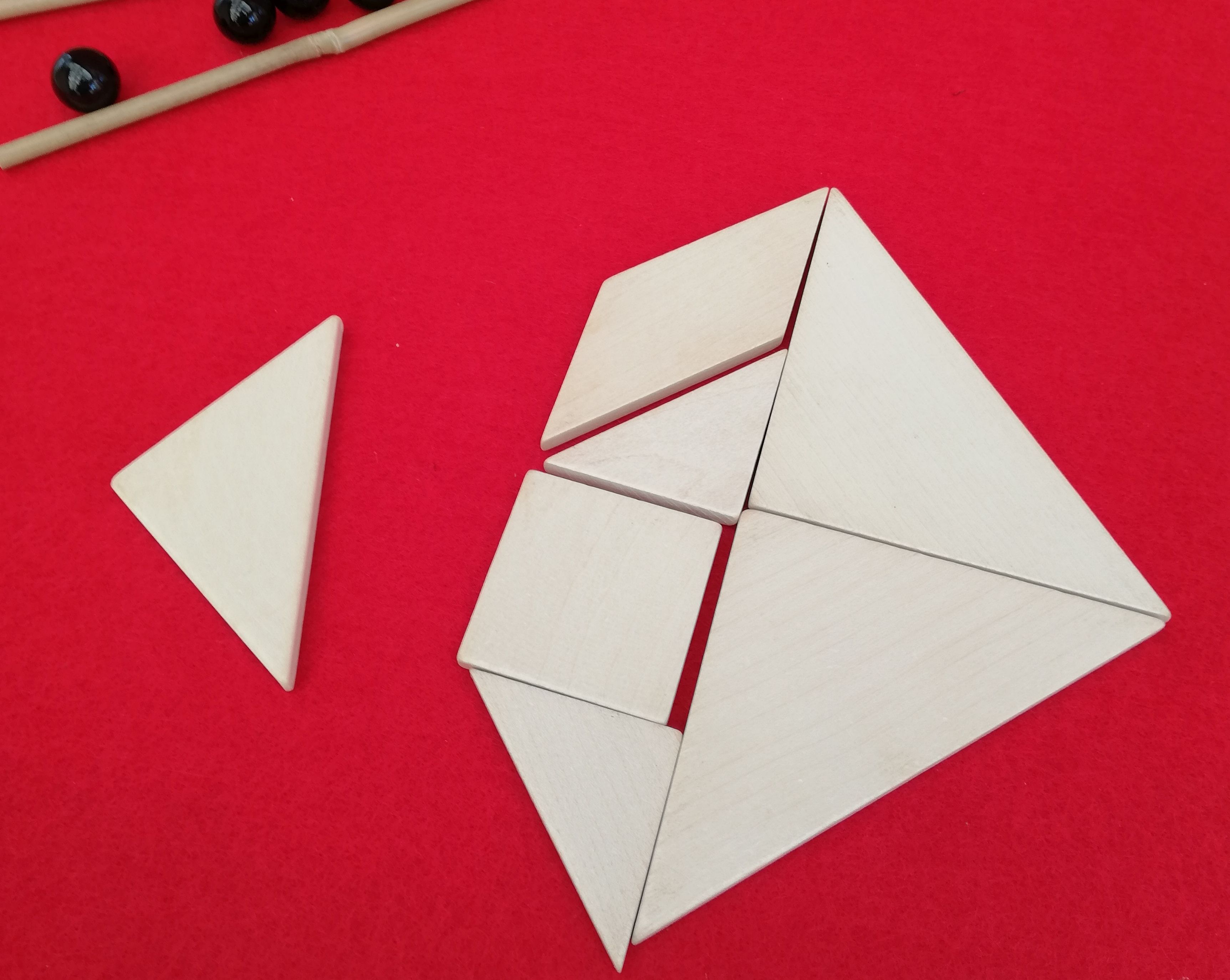 Tangram fast geschlossen